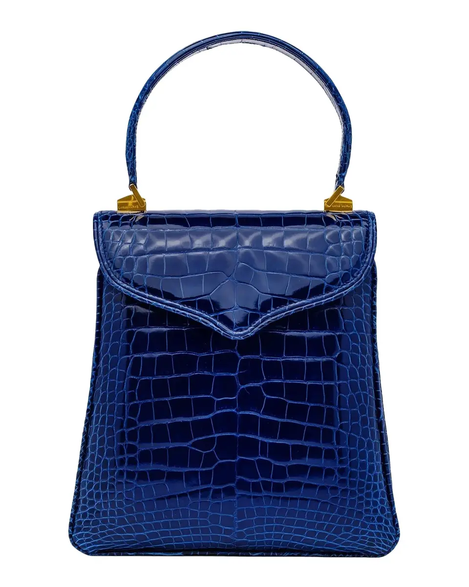 Lana Marks Princess Diana Alligator Top-Handle Bag
