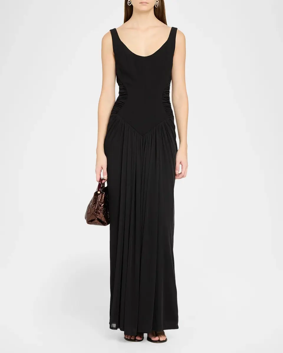 BLACK HALO Ardenna Ruched Gown | Thumbnail 2 BLACK HALO Ardenna Ruched Gown | Thumbnail 2
