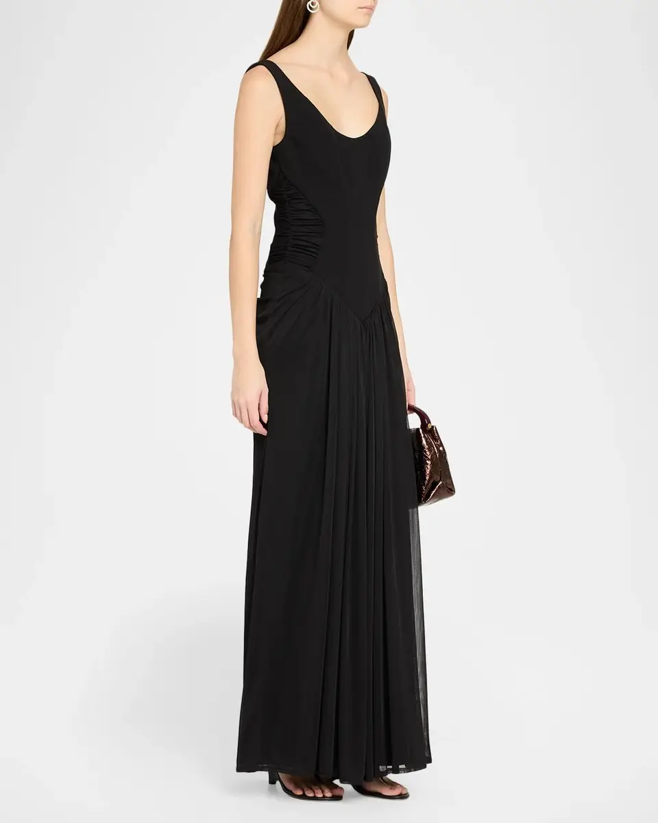 BLACK HALO Ardenna Ruched Gown | Thumbnail 4 BLACK HALO Ardenna Ruched Gown | Thumbnail 4