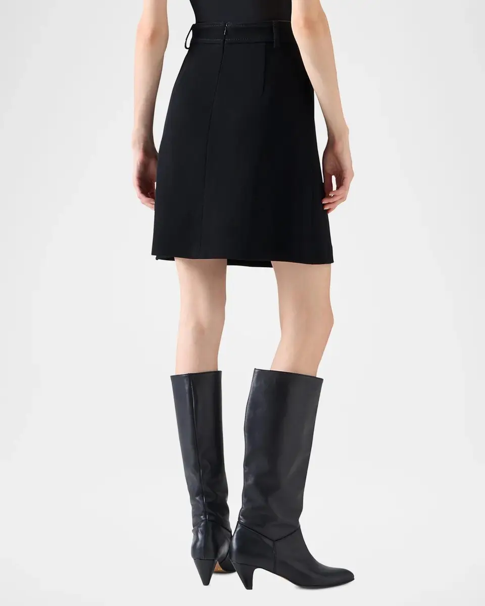 Akris punto Wool Mini Skirt | Thumbnail 3