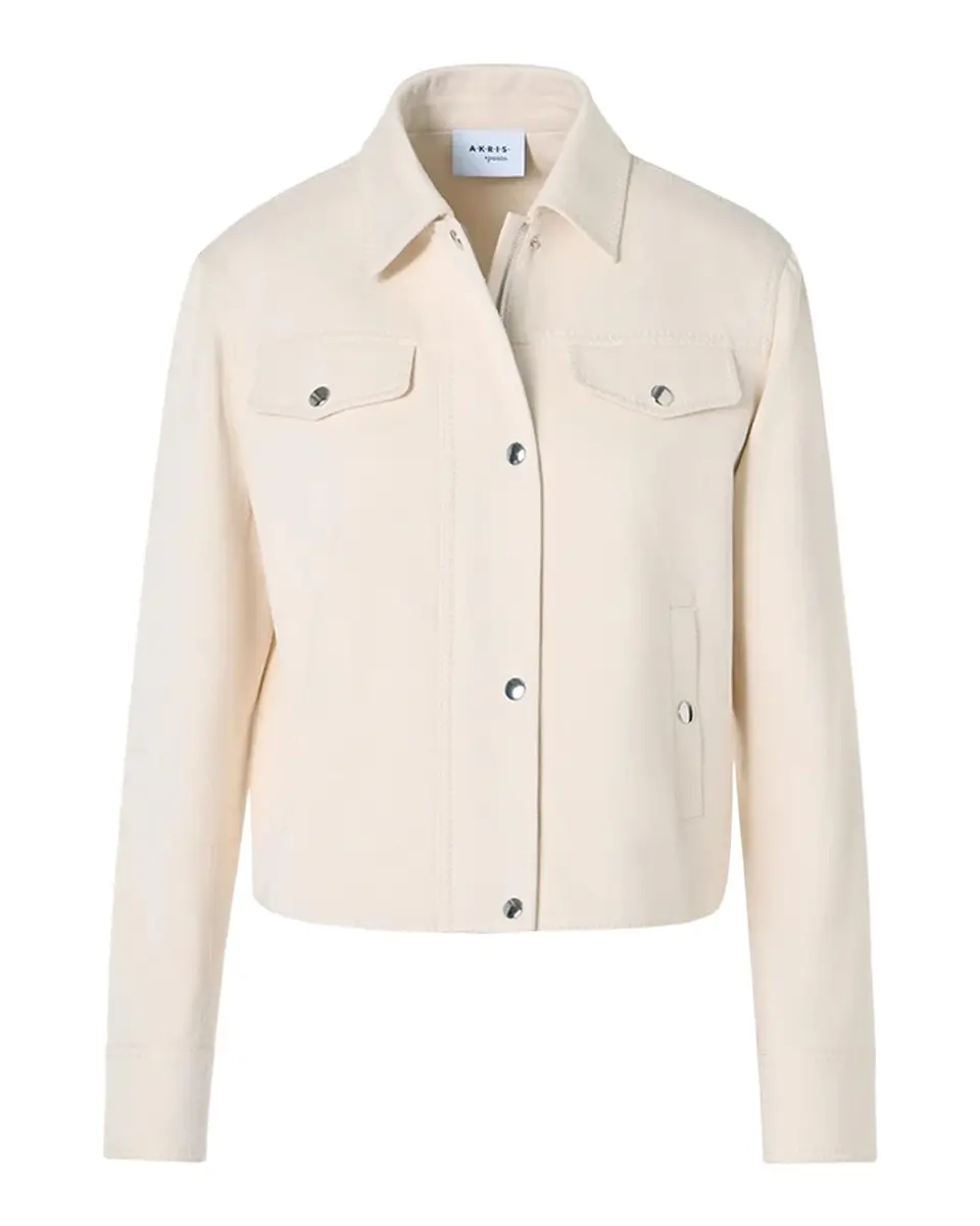 Akris punto Denim Trucker Jacket