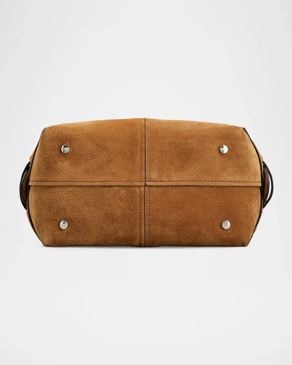 Tod's Mini Suede Bowling Bag | Thumbnail 5