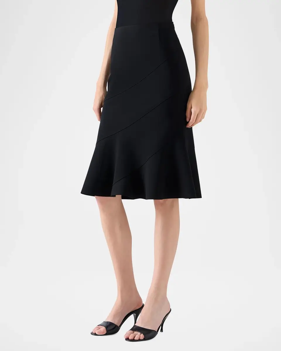 Akris punto Knee-Length A-Line Skirt | Thumbnail 4 Akris punto Knee-Length A-Line Skirt | Thumbnail 4