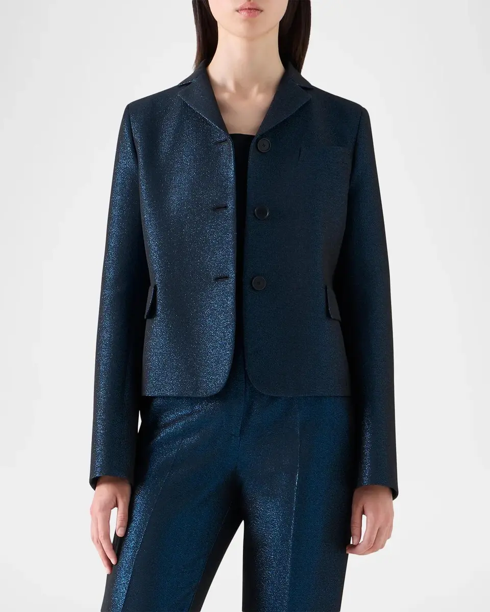 Akris punto Cotton-Blend Blazer | Thumbnail 4
