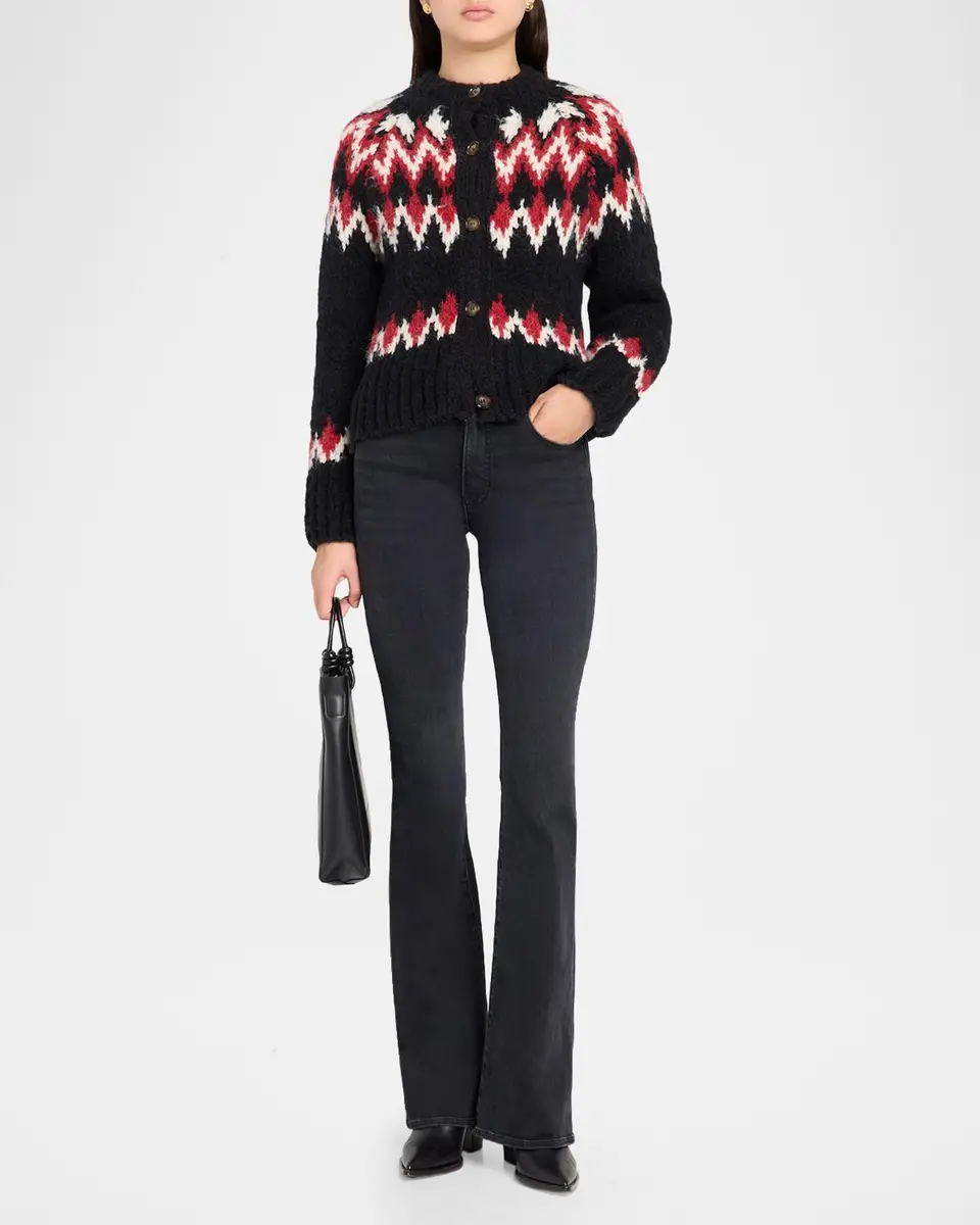 Veronica Beard Christina Fair Isle-Inspired Cardigan | Thumbnail 2 Veronica Beard Christina Fair Isle-Inspired Cardigan | Thumbnail 2