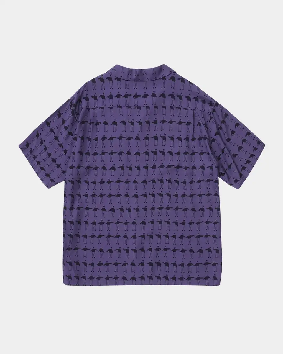vowels Men's Wiggles Camp Shirt | Thumbnail 5 vowels Men's Wiggles Camp Shirt | Thumbnail 5