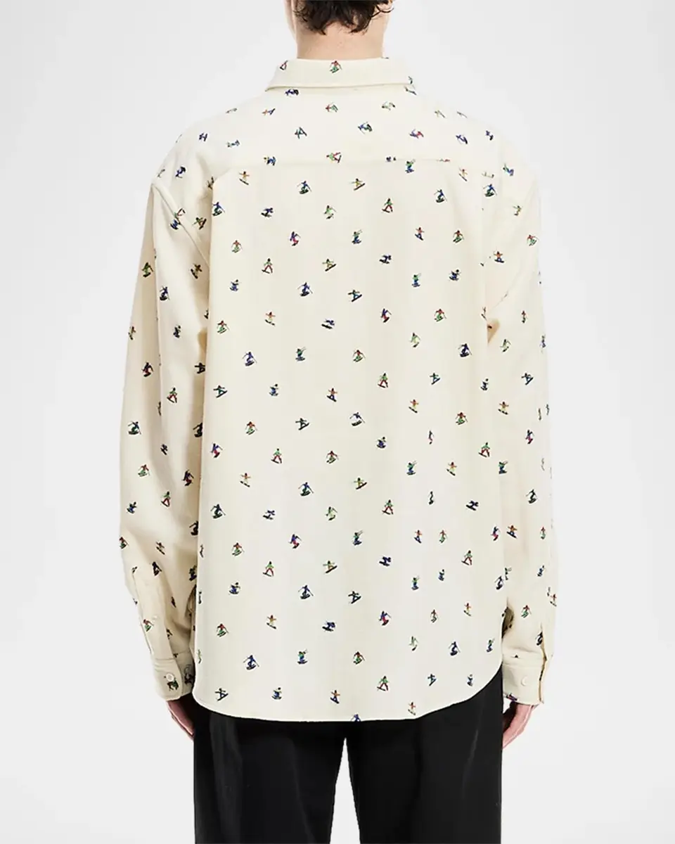 vowels Men's Ski Pocket Overshirt | Thumbnail 3 vowels Men's Ski Pocket Overshirt | Thumbnail 3