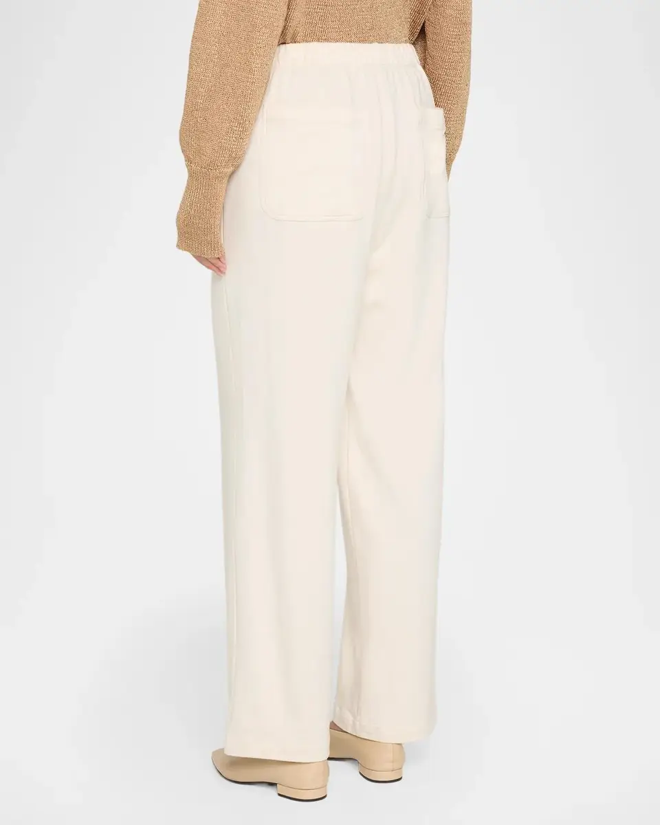 Eileen Fisher Straight-Leg Fleecy Terry Pants | Thumbnail 3 Eileen Fisher Straight-Leg Fleecy Terry Pants | Thumbnail 3