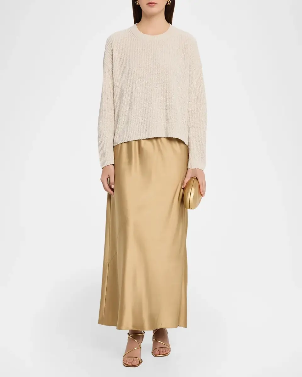 Eileen Fisher Crewneck Chenille Sweater | Thumbnail 2 Eileen Fisher Crewneck Chenille Sweater | Thumbnail 2