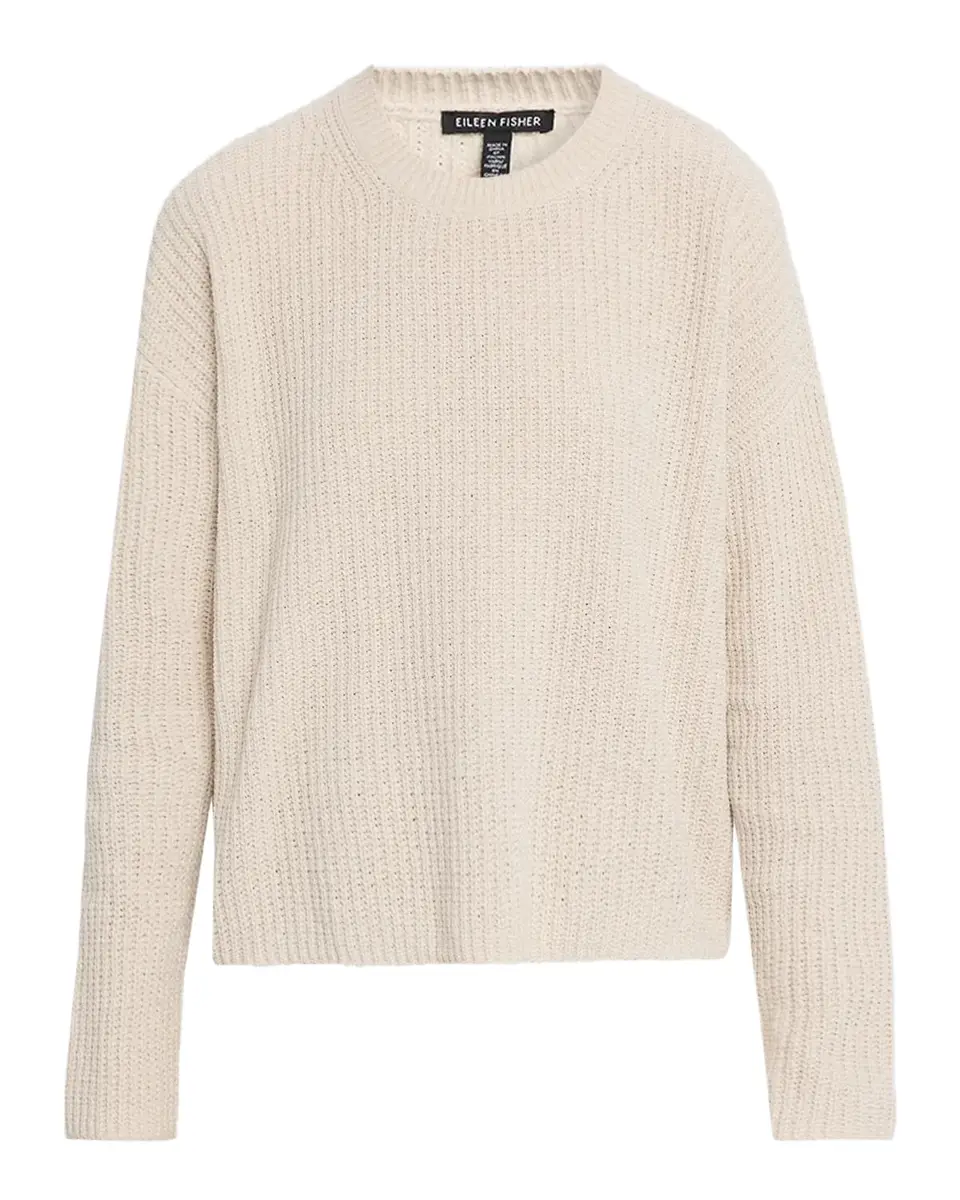 Crewneck Chenille Sweater Crewneck Chenille Sweater