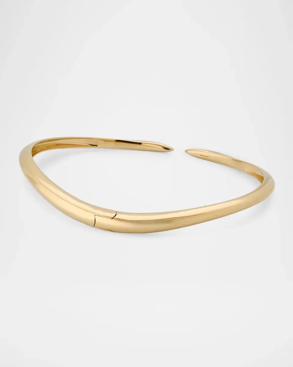Givenchy Pinch Logo-Engraved Torque Necklace | Thumbnail 4 Givenchy Pinch Logo-Engraved Torque Necklace | Thumbnail 4