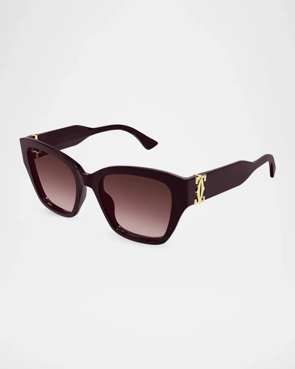 Cartier C de 53MM Cat-Eye Sunglasses | Thumbnail 2 Cartier C de 53MM Cat-Eye Sunglasses | Thumbnail 2