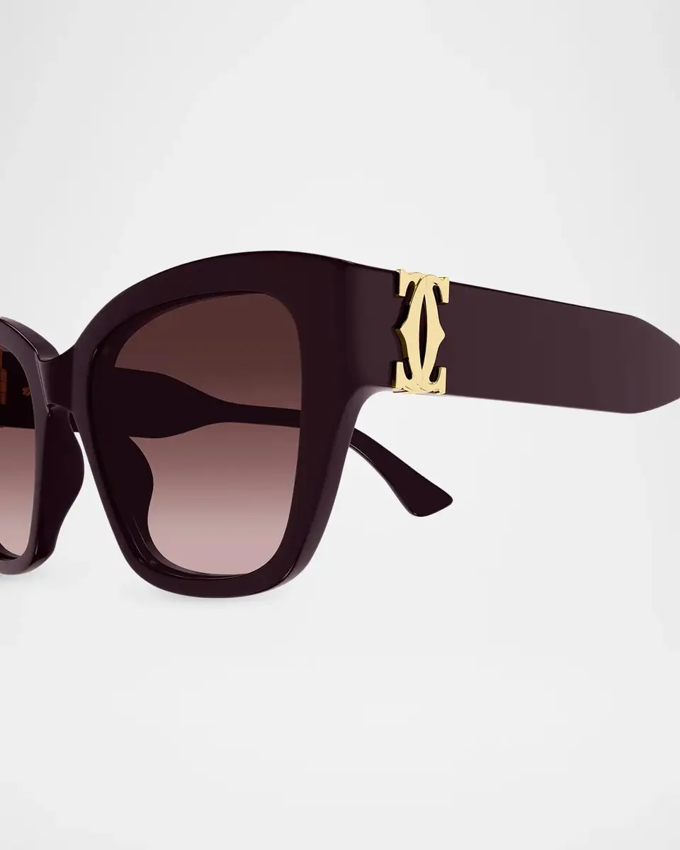 Cartier C de 53MM Cat-Eye Sunglasses | Thumbnail 3 Cartier C de 53MM Cat-Eye Sunglasses | Thumbnail 3
