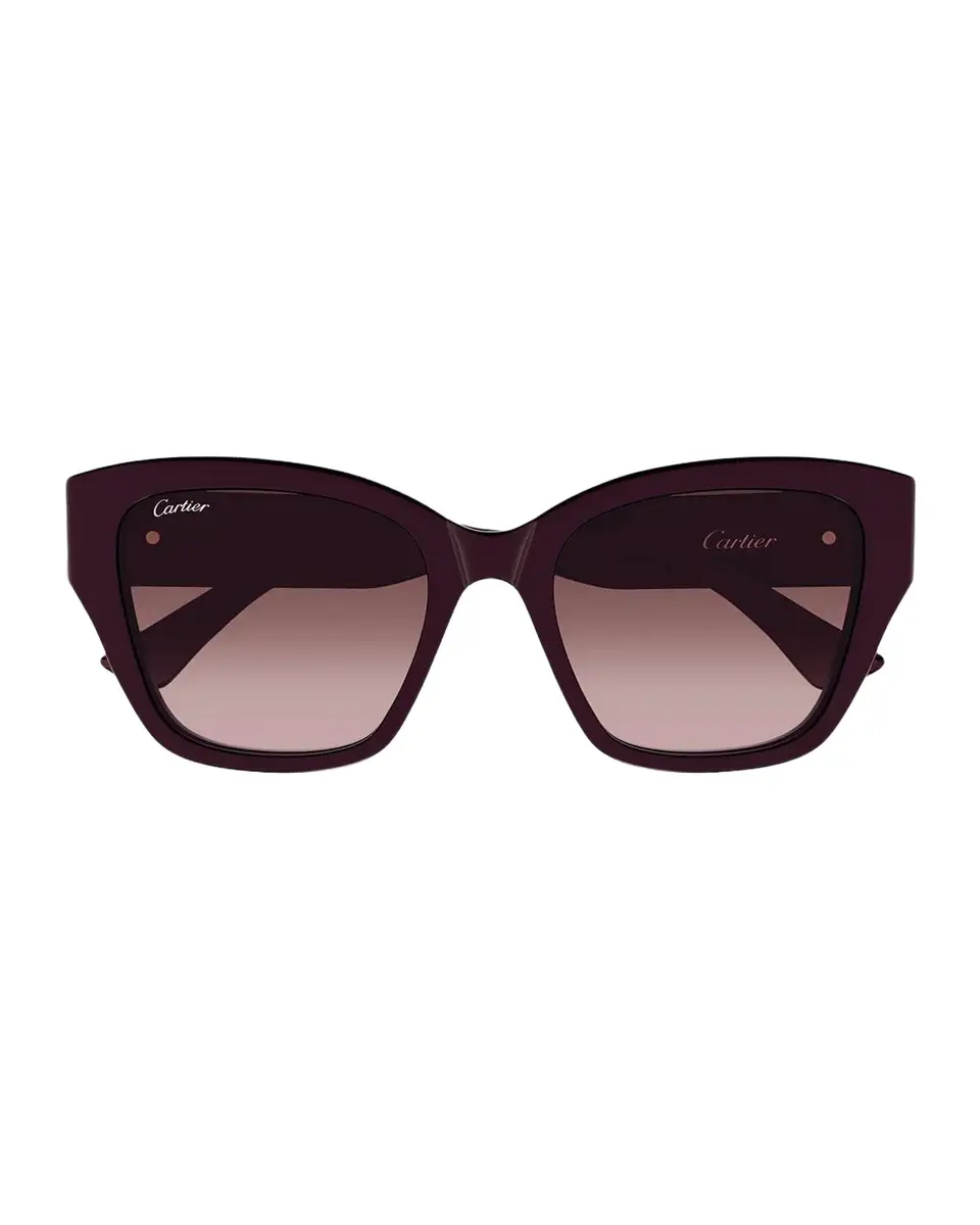 Cartier C de 53MM Cat-Eye Sunglasses