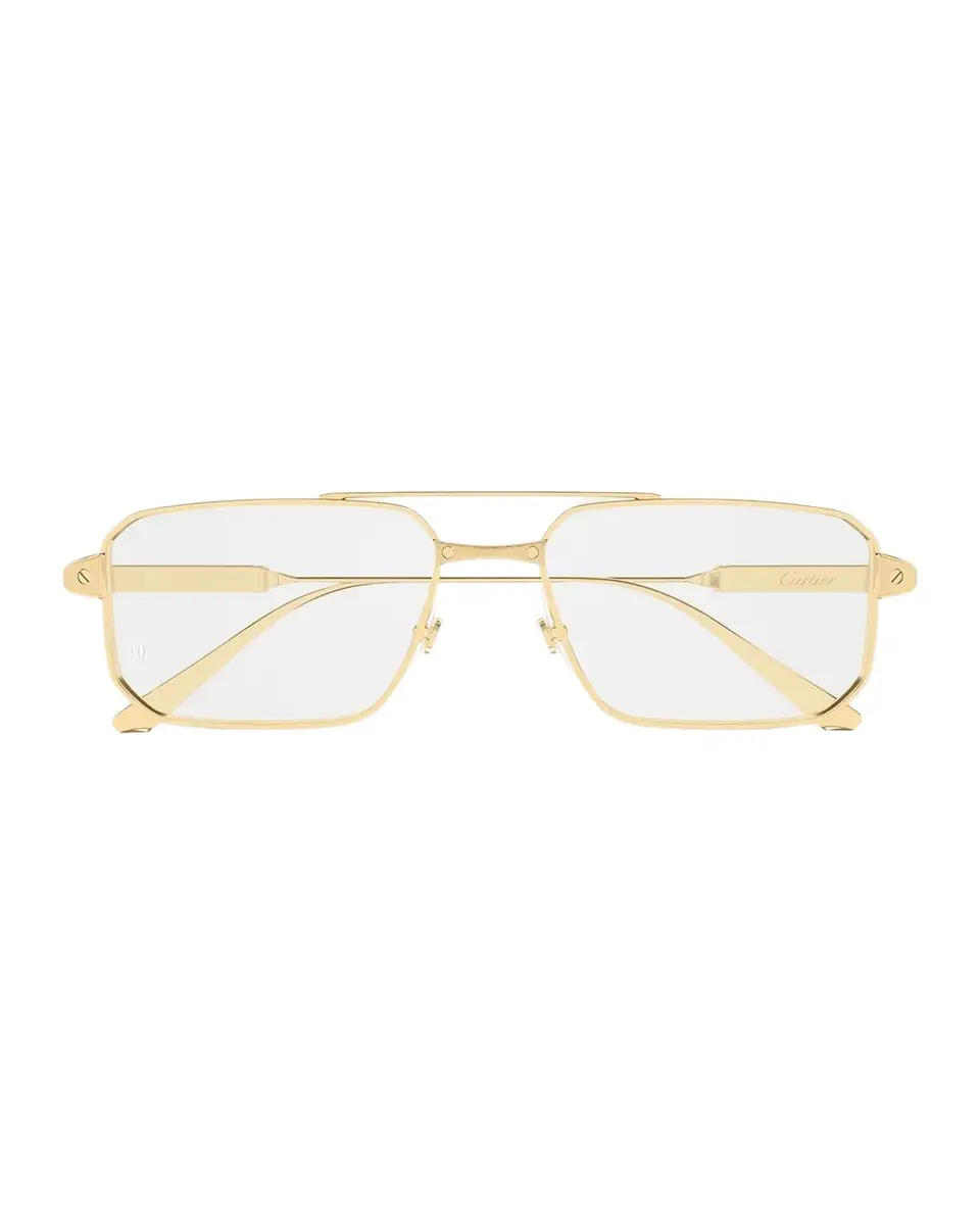 Cartier Santos de 57MM Rectangular Eyeglasses