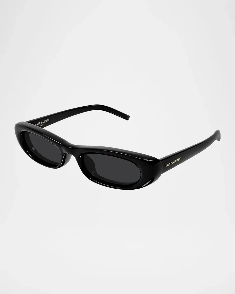 Saint Laurent SL 557 Shade Plump 53MM Oval Sunglasses | Thumbnail 2 Saint Laurent SL 557 Shade Plump 53MM Oval Sunglasses | Thumbnail 2
