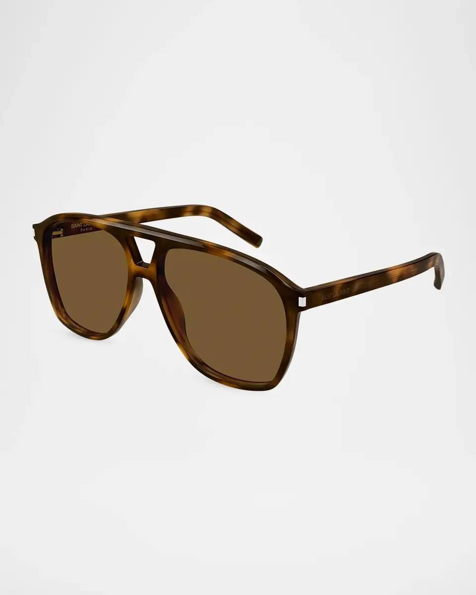 Saint Laurent SL 596 Dune 58MM Aviator Sunglasses | Thumbnail 2