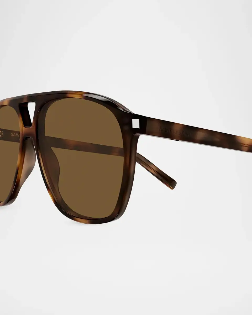 Saint Laurent SL 596 Dune 58MM Aviator Sunglasses | Thumbnail 3