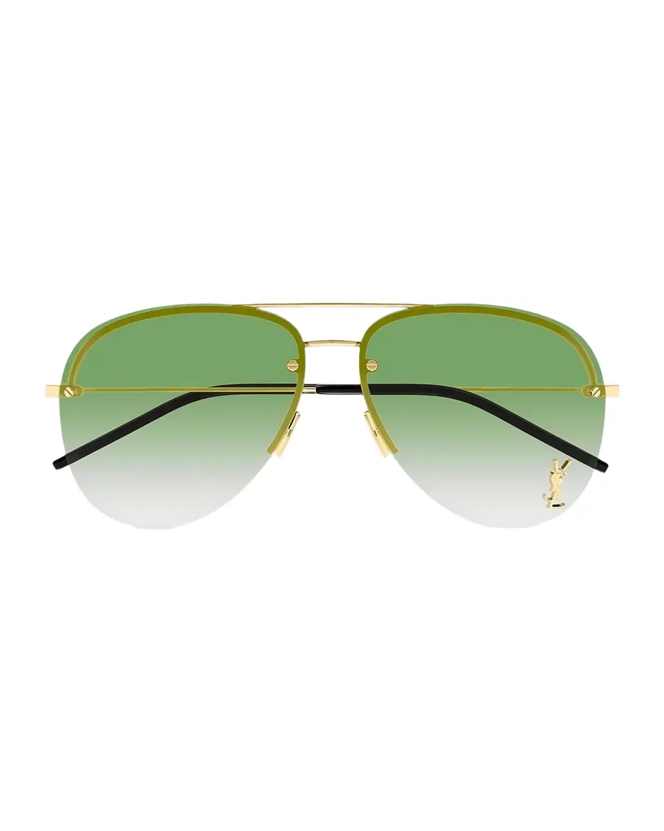 Saint Laurent Classic 11 M 59MM Rimless Aviator Sunglasses