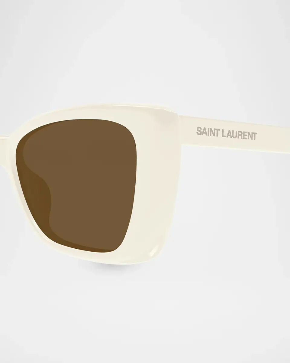 Saint Laurent SL 943 54MM Rectangular Cat-Eye Sunglasses | Thumbnail 3