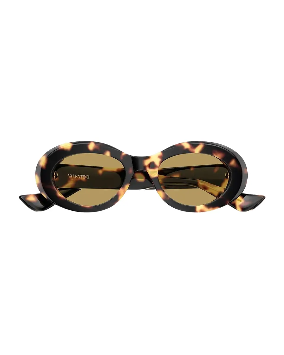 Valentino Garavani VLogo 50MM Icon Oval Sunglasses