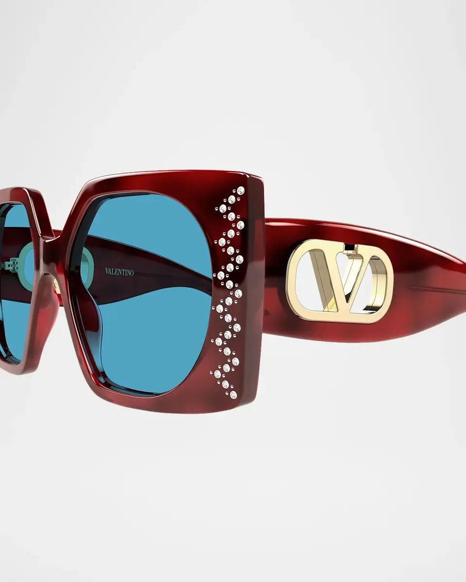 Valentino Garavani Vain Bold 55MM Square Sunglasses | Thumbnail 3
