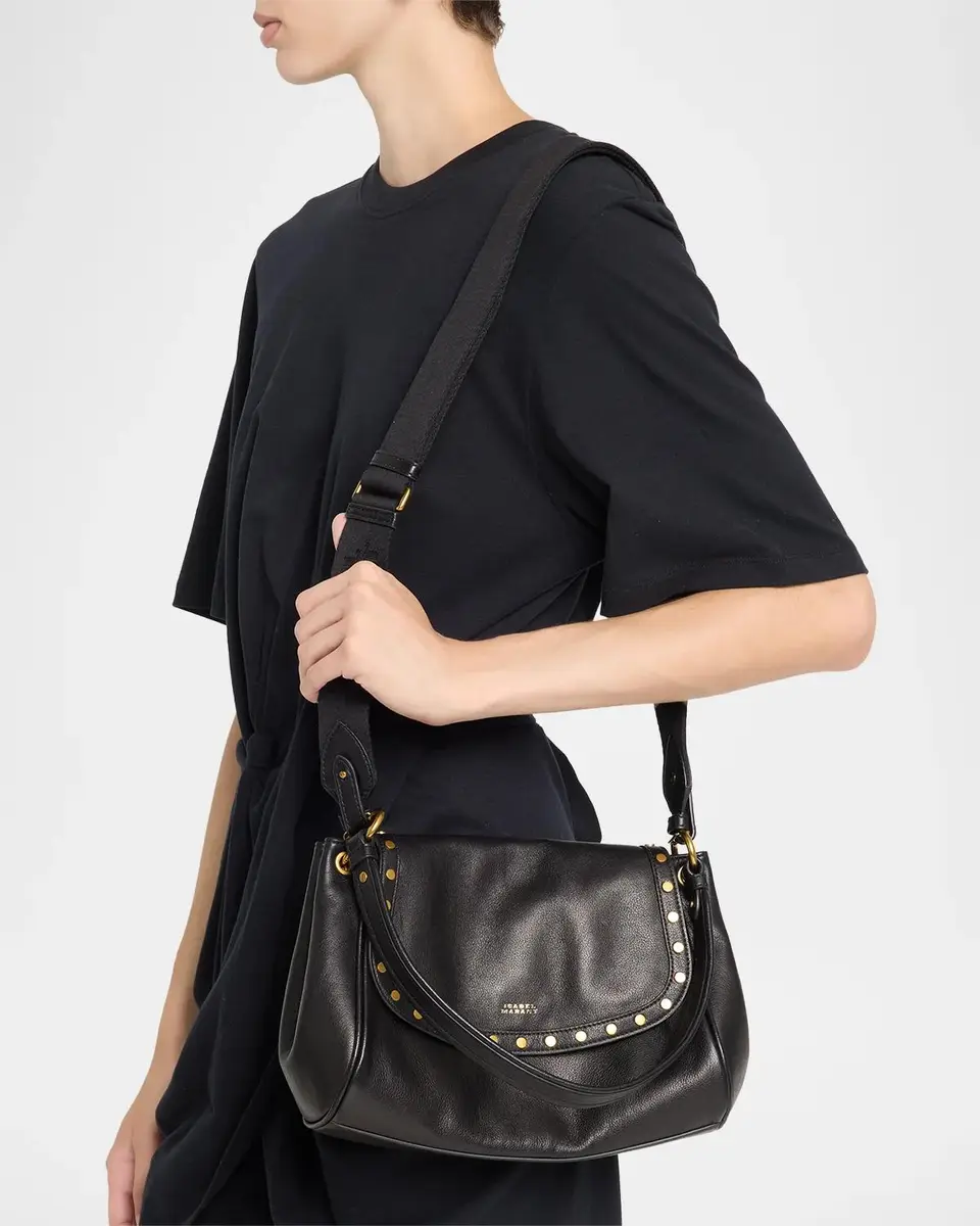 Isabel Marant Chany Studded Leather Shoulder Bag | Thumbnail 2 Isabel Marant Chany Studded Leather Shoulder Bag | Thumbnail 2
