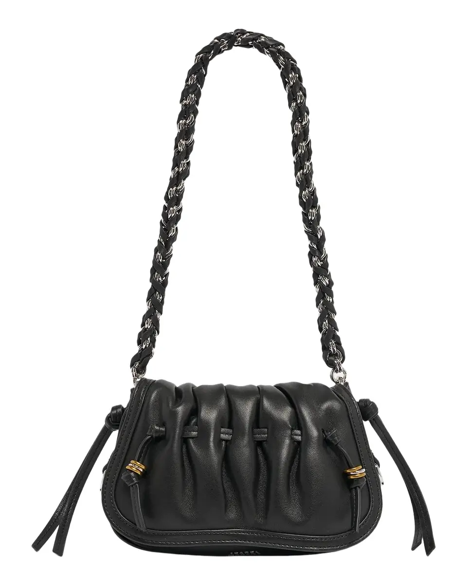 Bolton XS Ruched Padded Leather Shoulder Bag Bolton XS Ruched Padded Leather Shoulder Bag