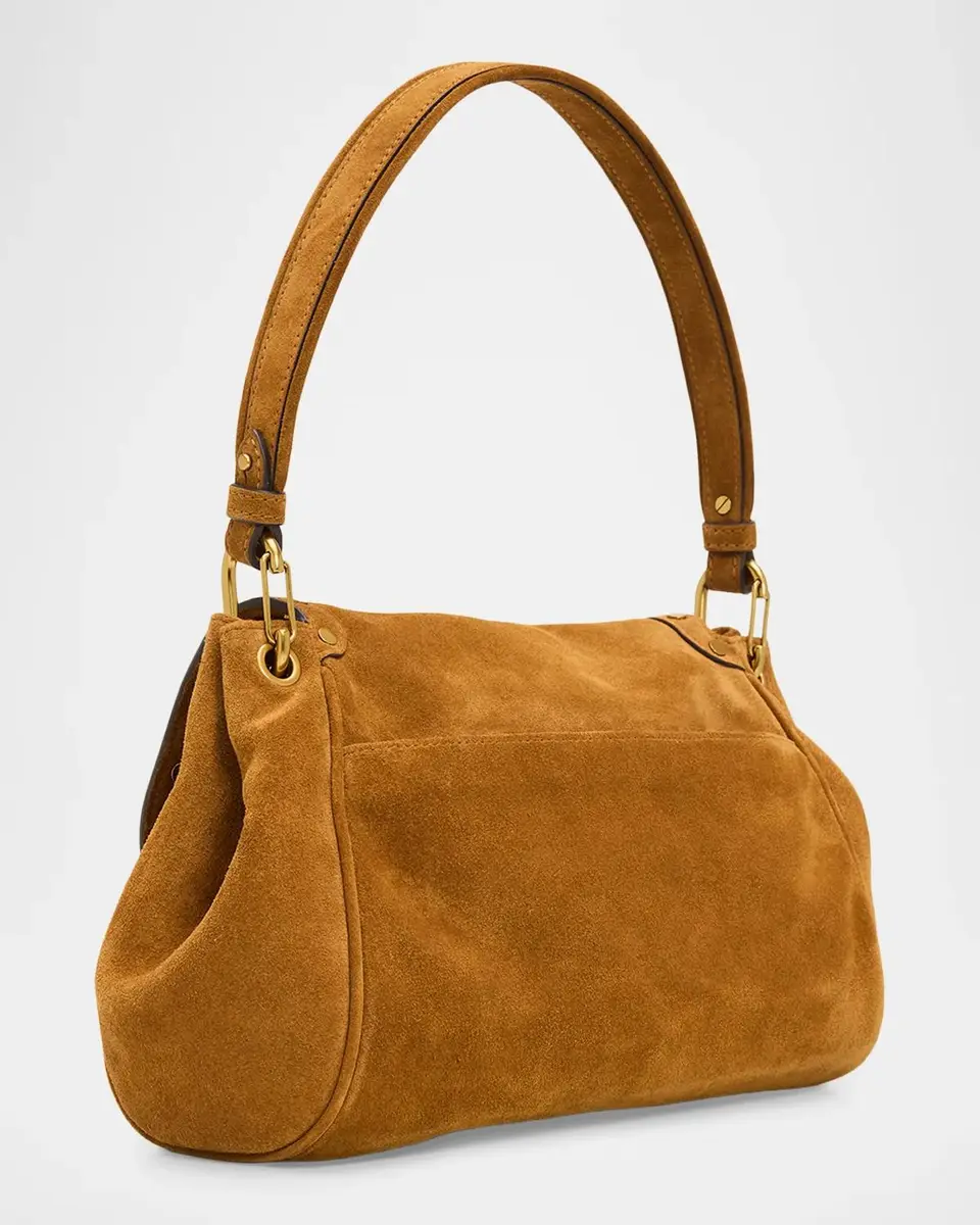 Isabel Marant Chany Studded Suede Shoulder Bag | Thumbnail 3 Isabel Marant Chany Studded Suede Shoulder Bag | Thumbnail 3