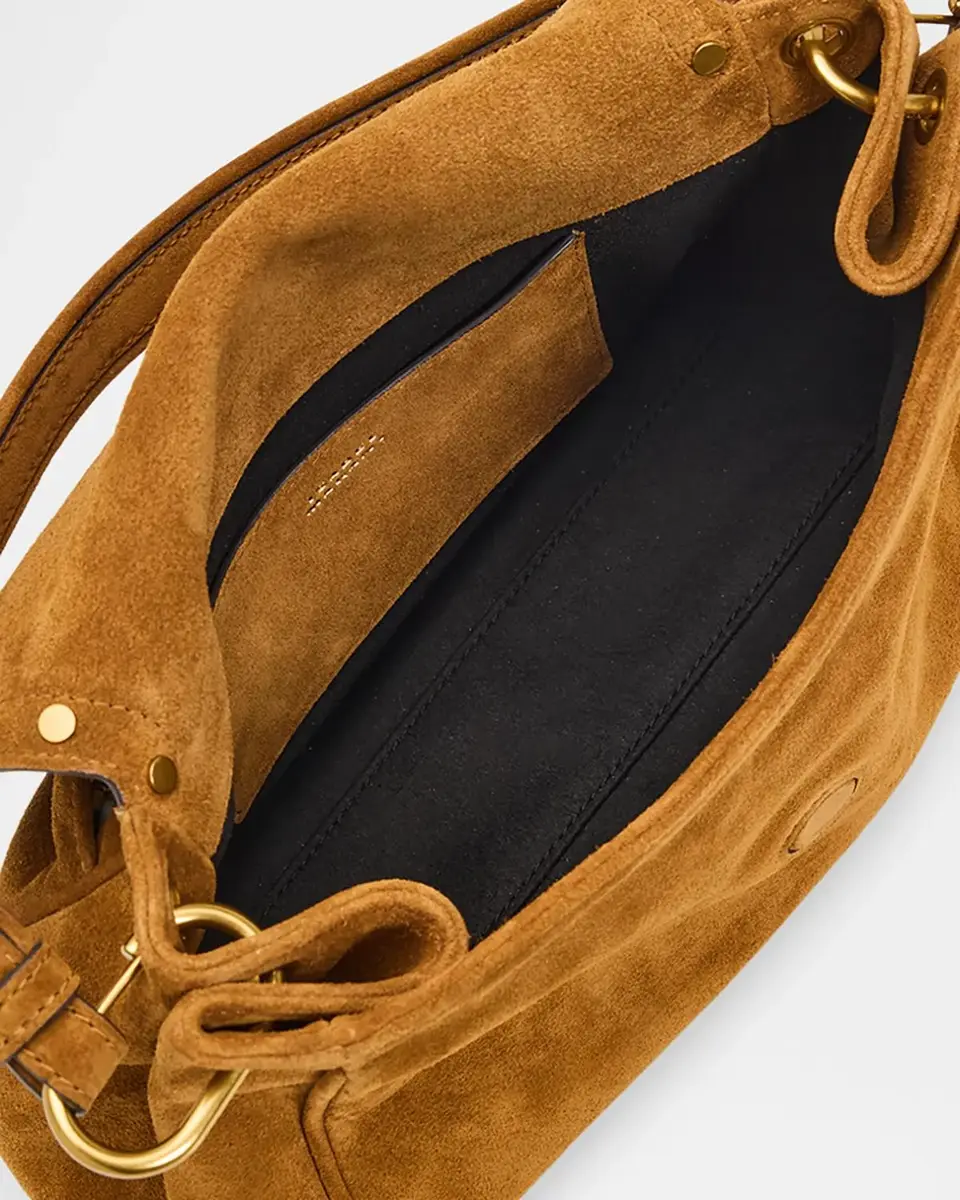 Isabel Marant Chany Studded Suede Shoulder Bag | Thumbnail 4 Isabel Marant Chany Studded Suede Shoulder Bag | Thumbnail 4