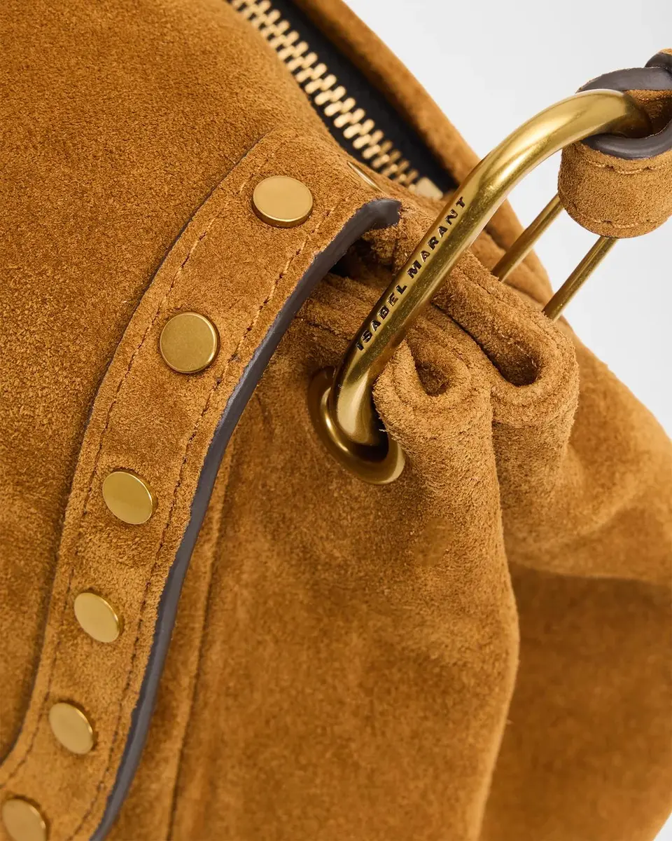 Isabel Marant Chany Studded Suede Shoulder Bag | Thumbnail 6 Isabel Marant Chany Studded Suede Shoulder Bag | Thumbnail 6