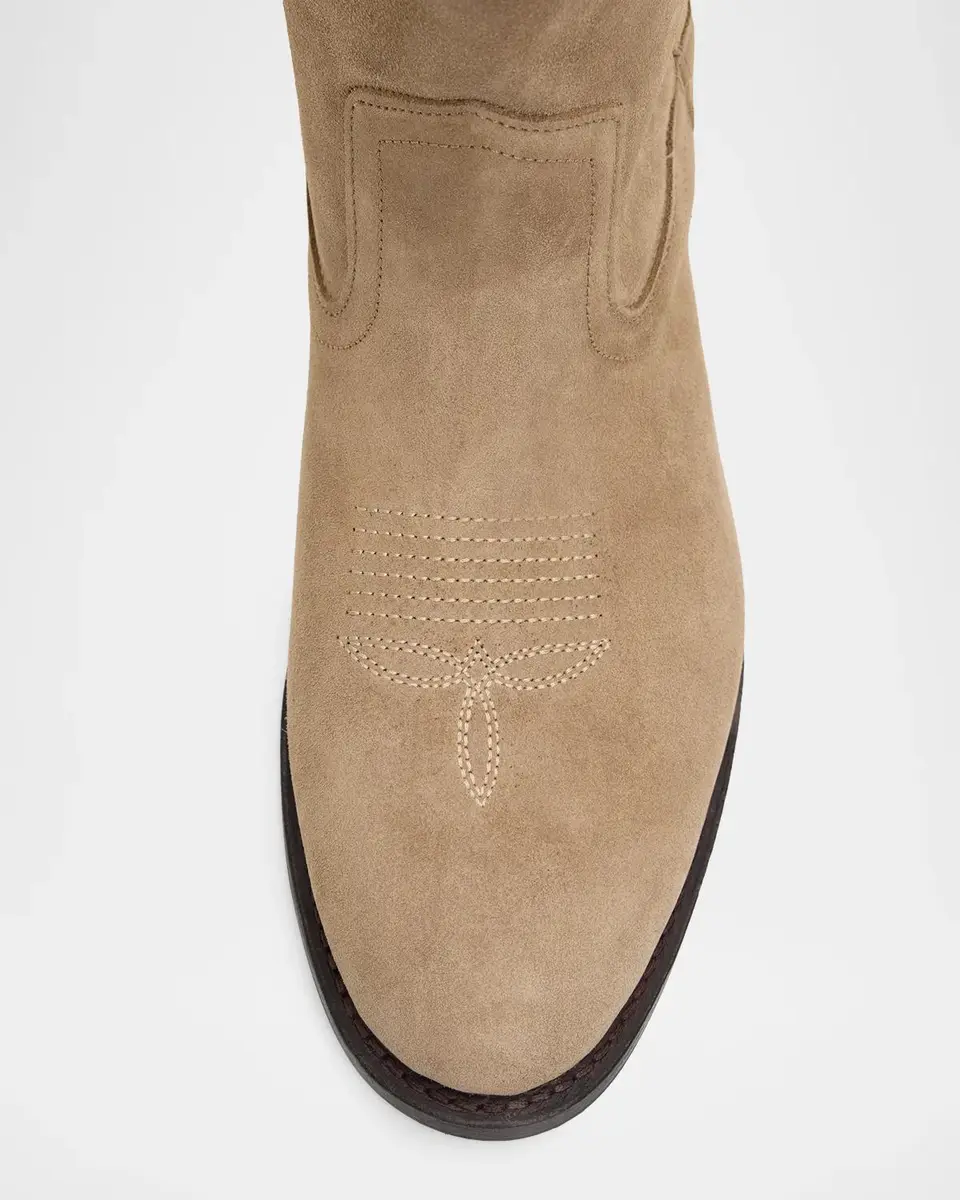 Allen Edmonds Men's Dakota Suede Cowboy Boots | Thumbnail 5