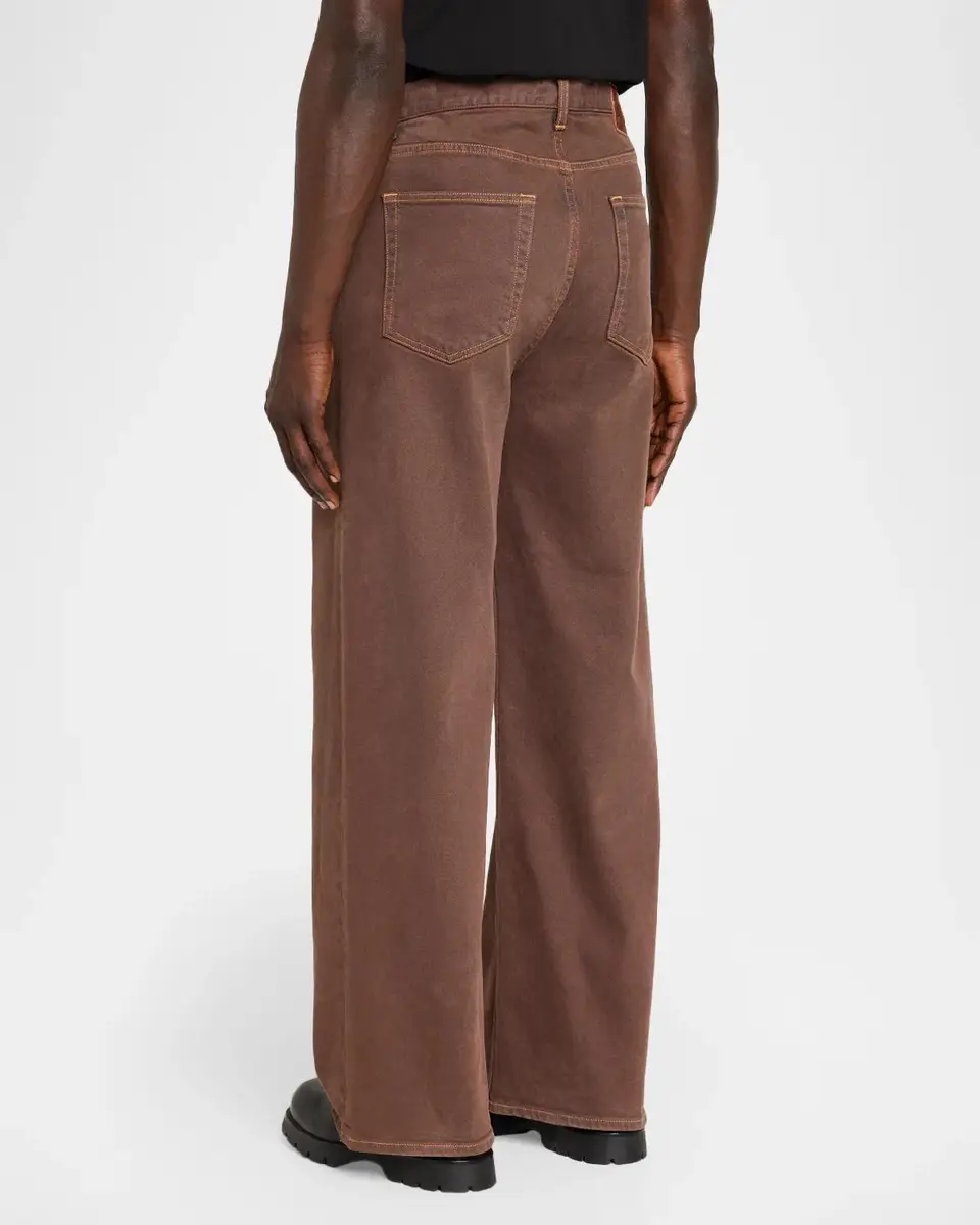 Sanderlak Men's Garment-Dyed Wide-Leg Jeans | Thumbnail 3