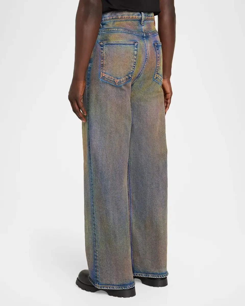 Sanderlak Men's Garment-Dyed Wide-Leg Jeans | Thumbnail 3