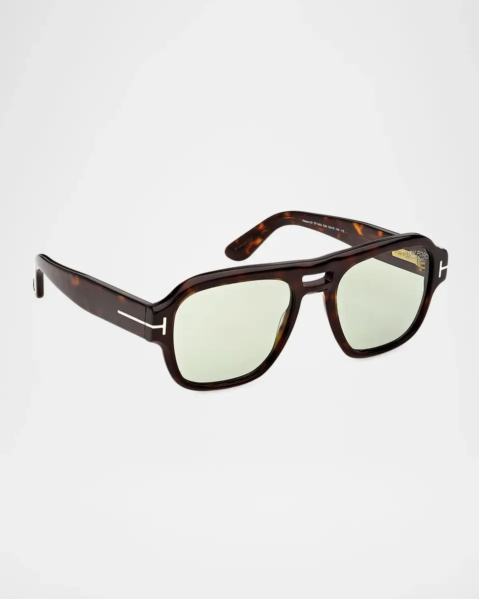 Tom Ford Men's Mason-02 Acetate Pilot Sunglasses | Thumbnail 3 Tom Ford Men's Mason-02 Acetate Pilot Sunglasses | Thumbnail 3