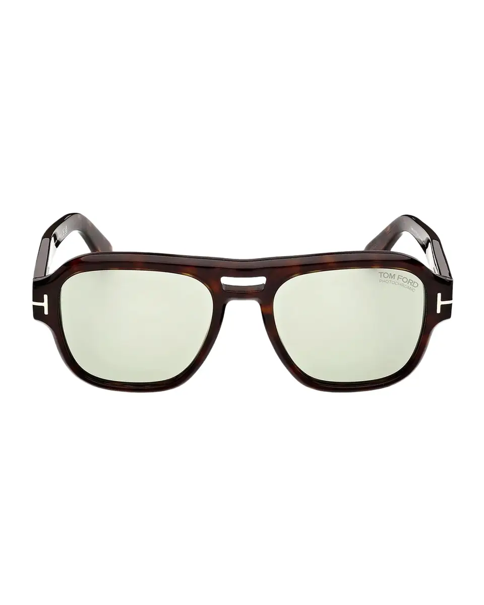 Tom Ford Men's Mason-02 Acetate Pilot Sunglasses