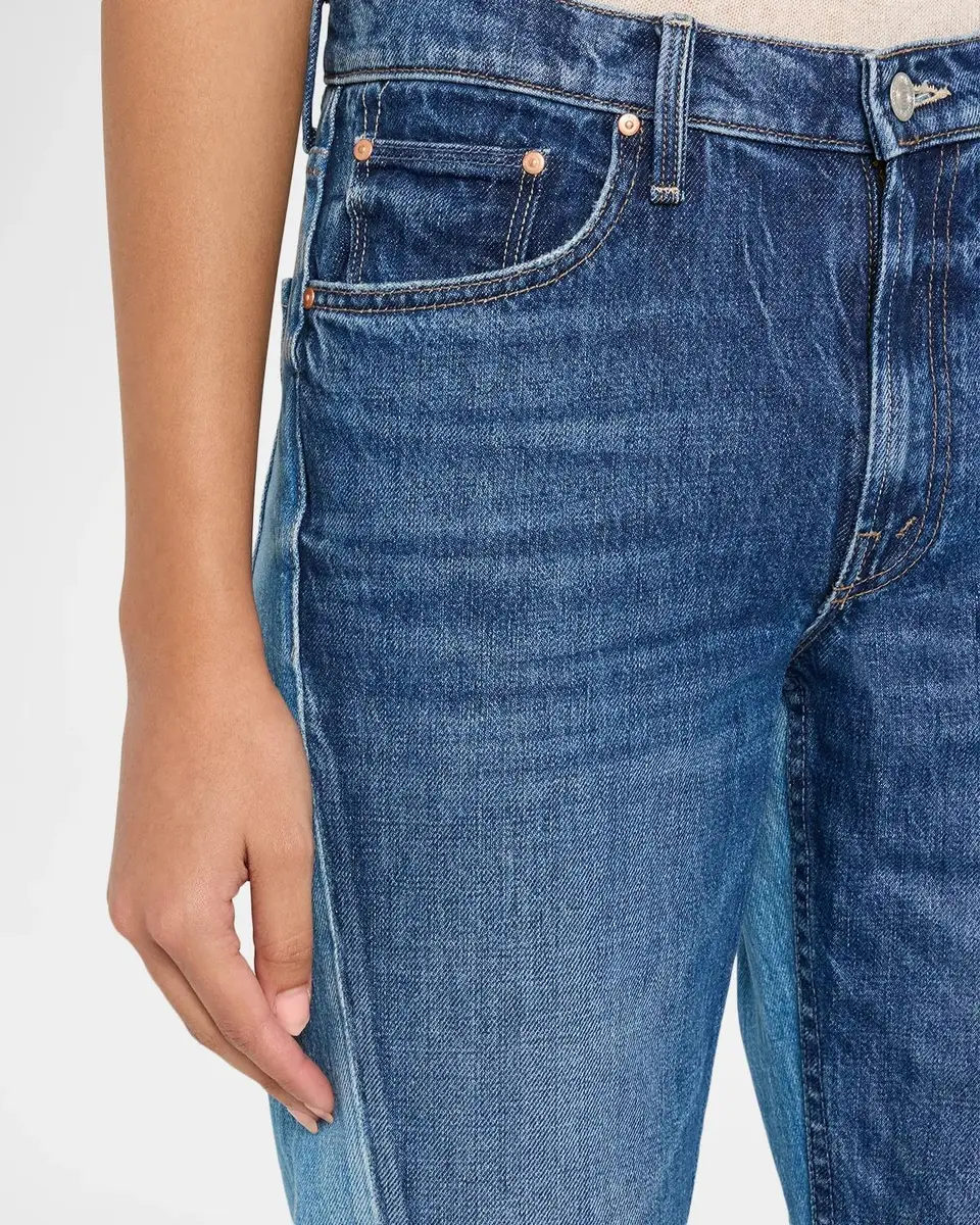 Mother Bookie Slit Twist Wide-Leg Jeans | Thumbnail 5 Mother Bookie Slit Twist Wide-Leg Jeans | Thumbnail 5
