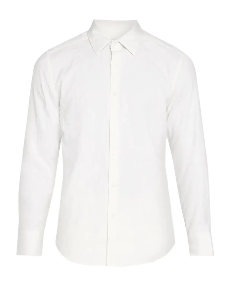 Robert Graham Men's Eucalyptus Jacquard Shirt