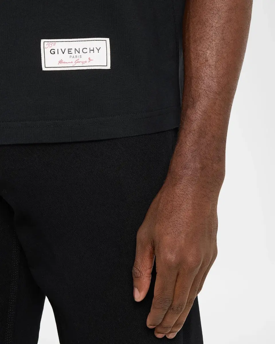 Givenchy Men's Couture Seam Cotton T-Shirt | Thumbnail 5 Givenchy Men's Couture Seam Cotton T-Shirt | Thumbnail 5