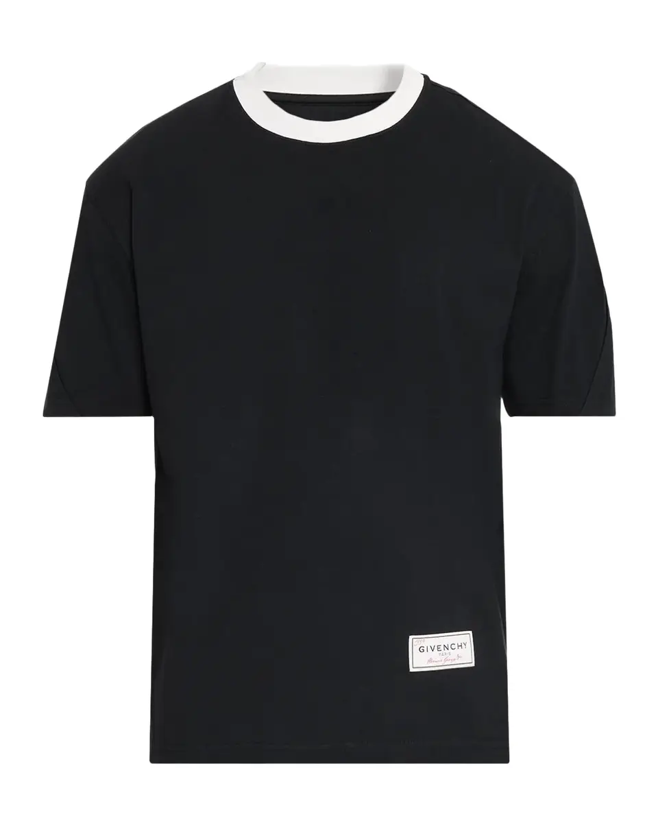 Givenchy Men's Couture Seam Cotton T-Shirt