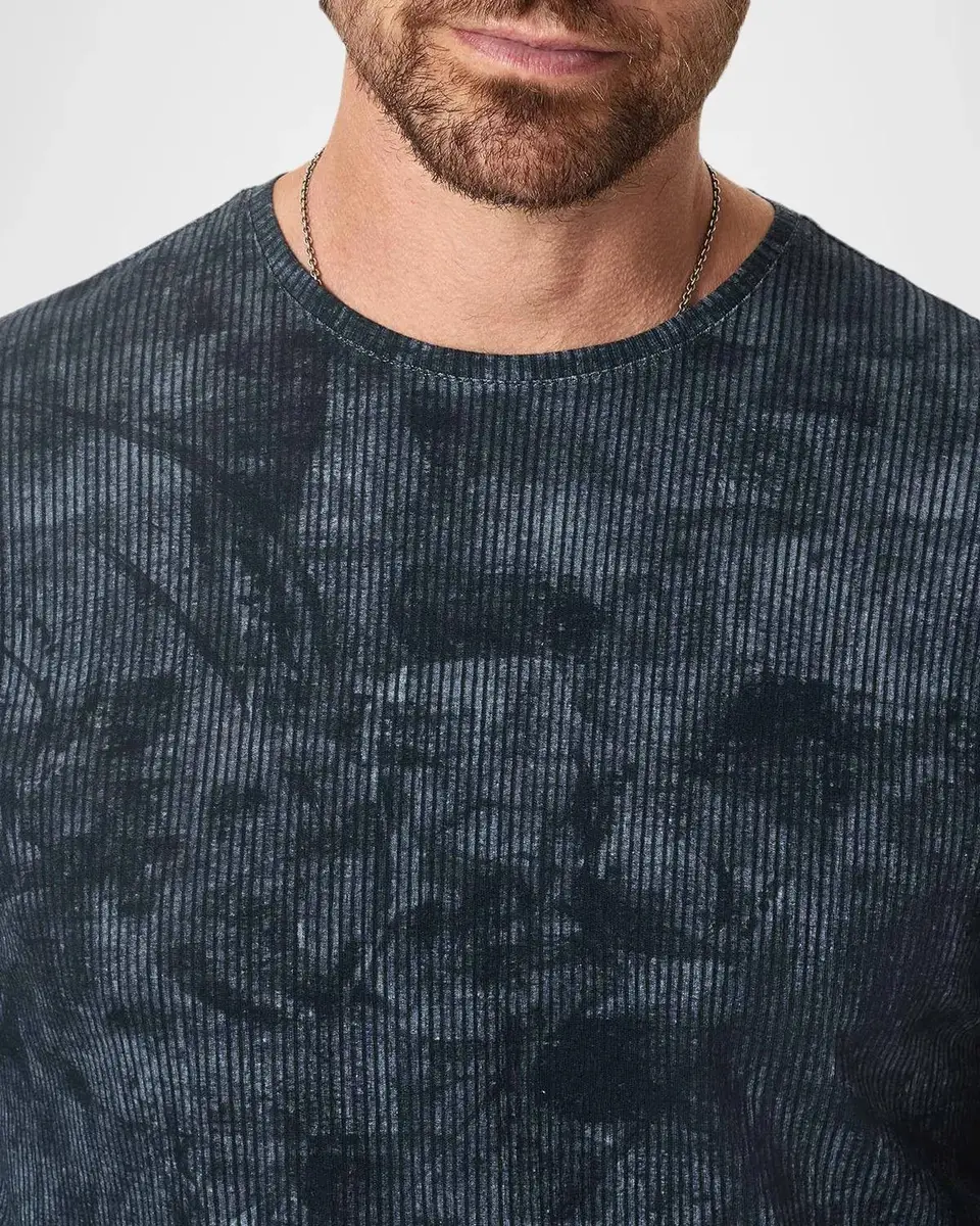 JOHN VARVATOS Men's Parson Long-Sleeve Printed Cotton Top | Thumbnail 5 JOHN VARVATOS Men's Parson Long-Sleeve Printed Cotton Top | Thumbnail 5