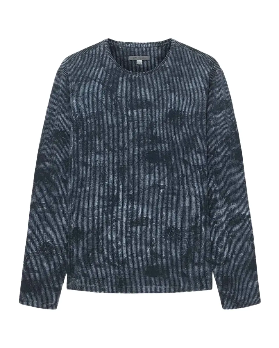 Men's Parson Long-Sleeve Printed Cotton Top Men's Parson Long-Sleeve Printed Cotton Top