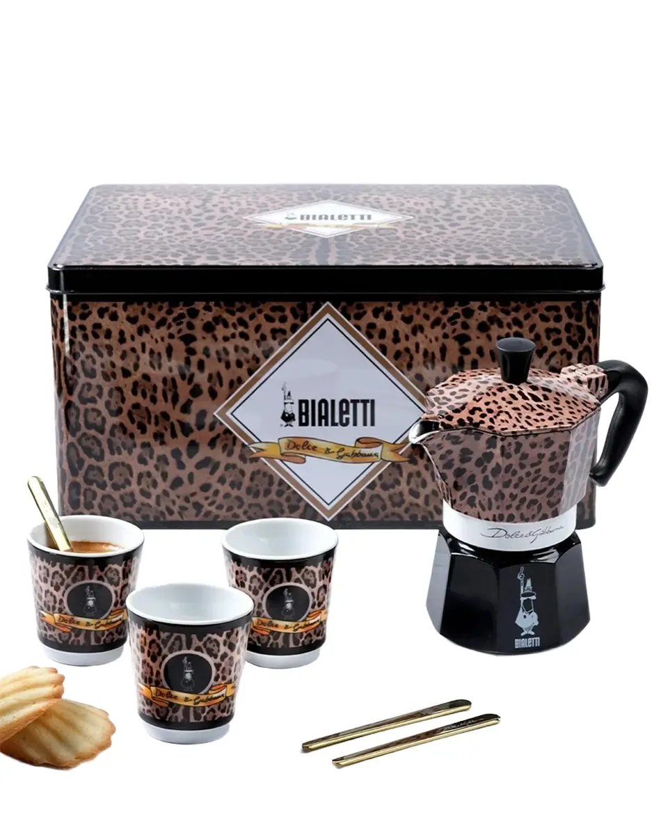 Bialetti x Dolce & Gabbana Leo Moka Gift Set