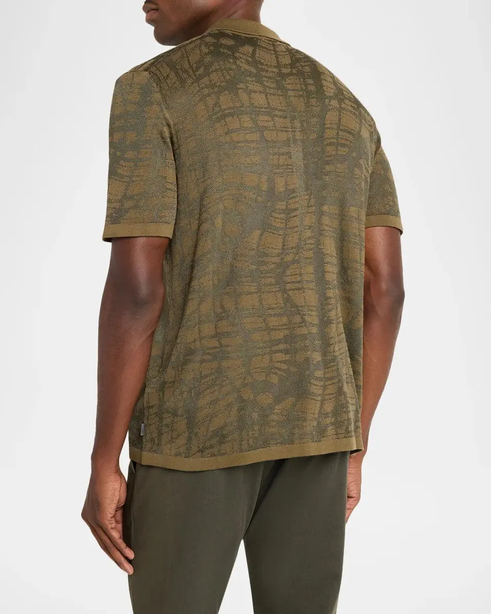 JOHN VARVATOS Men's Cayden Short-Sleeve Shirt | Thumbnail 3 JOHN VARVATOS Men's Cayden Short-Sleeve Shirt | Thumbnail 3