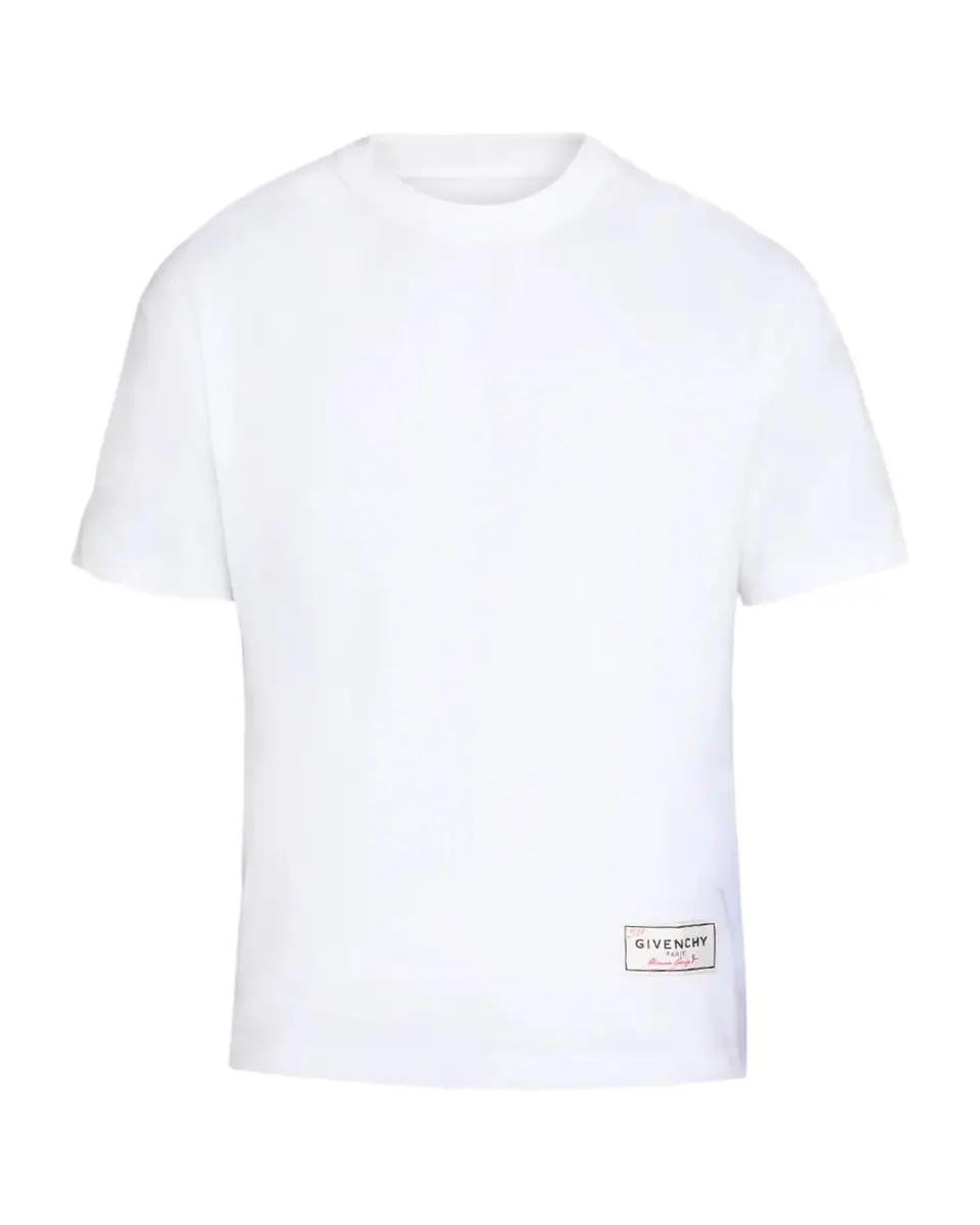 Givenchy Men's Couture Seam Cotton T-Shirt