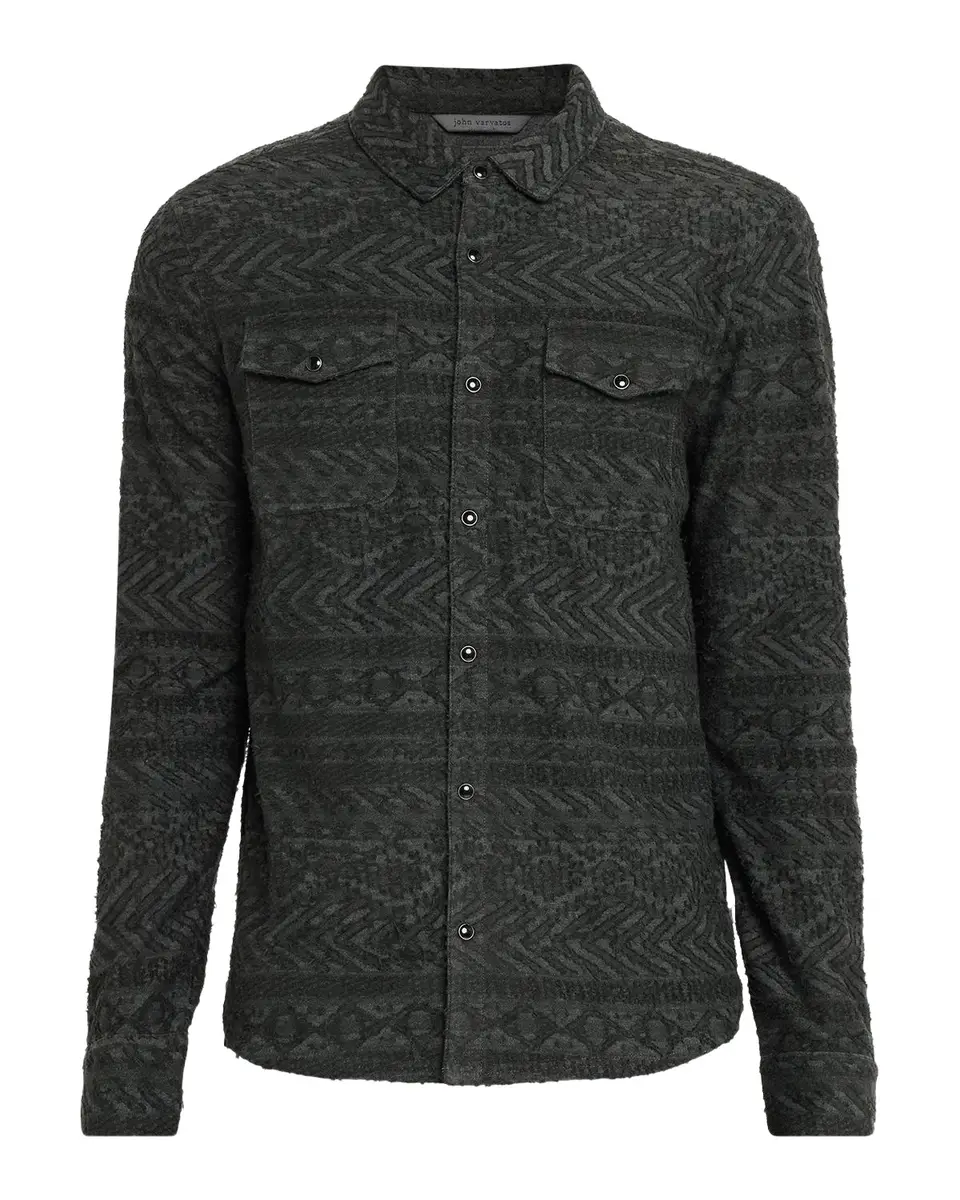 Men's Glover Textured Western Shirt Men's Glover Textured Western Shirt