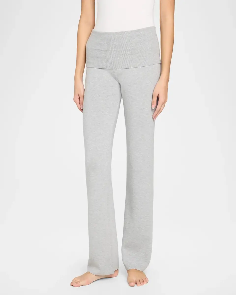 Skims Foldover Mid-Weight Knit Pants | Thumbnail 4 Skims Foldover Mid-Weight Knit Pants | Thumbnail 4