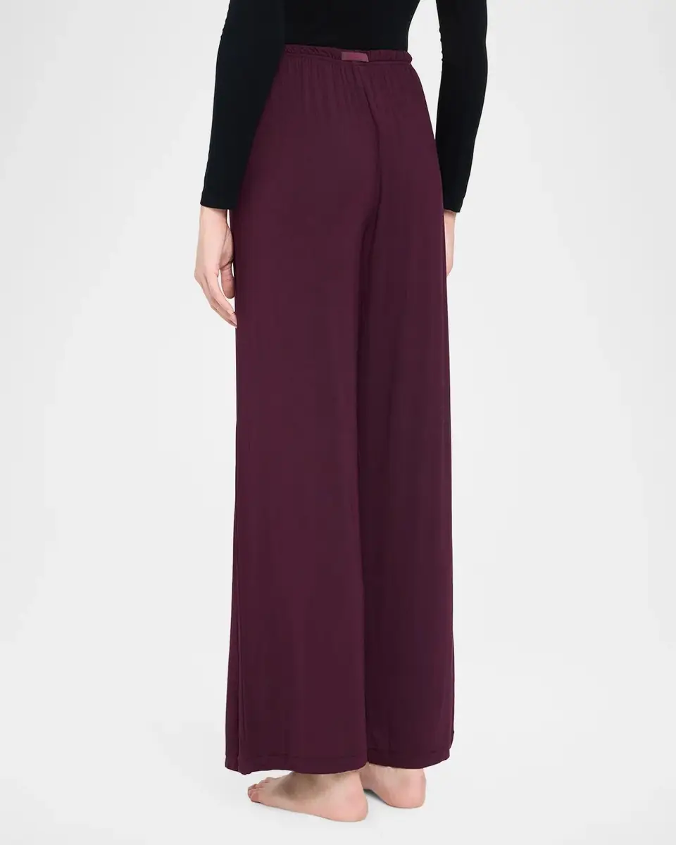 Skims Wide-Leg Stretch Modal Pants | Thumbnail 3 Skims Wide-Leg Stretch Modal Pants | Thumbnail 3