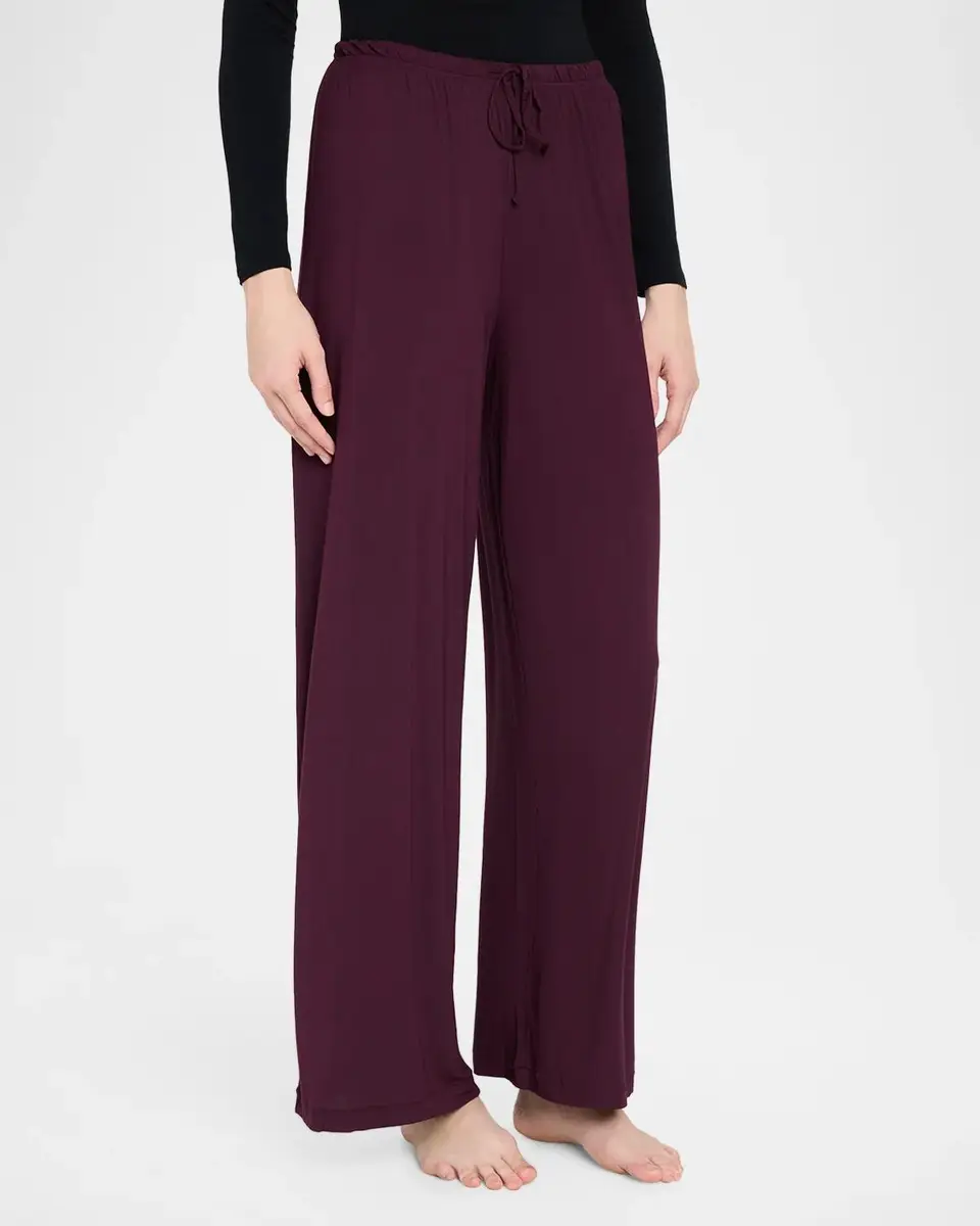 Skims Wide-Leg Stretch Modal Pants | Thumbnail 4 Skims Wide-Leg Stretch Modal Pants | Thumbnail 4
