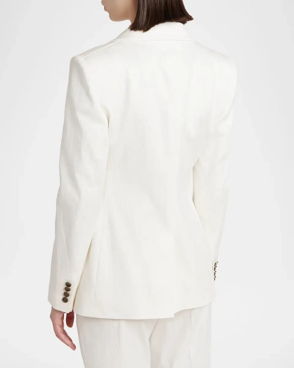 Etro Paisley Cotton Jacquard Single-Breasted Blazer Jacket | Thumbnail 3